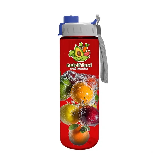 Freedom Bottle - 28 oz.Transparent Tritan™ Bottle with Quick Snap Lid... from ASI 40480 Koozie Group