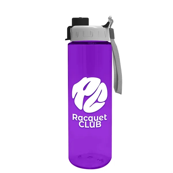 Freedom Bottle - 28 oz.Transparent Tritan™ Bottle with Quick Snap Lid... from ASI 40480 Koozie Group