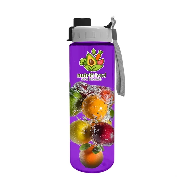 Freedom Bottle - 28 oz.Transparent Tritan™ Bottle with Quick Snap Lid... from ASI 40480 Koozie Group