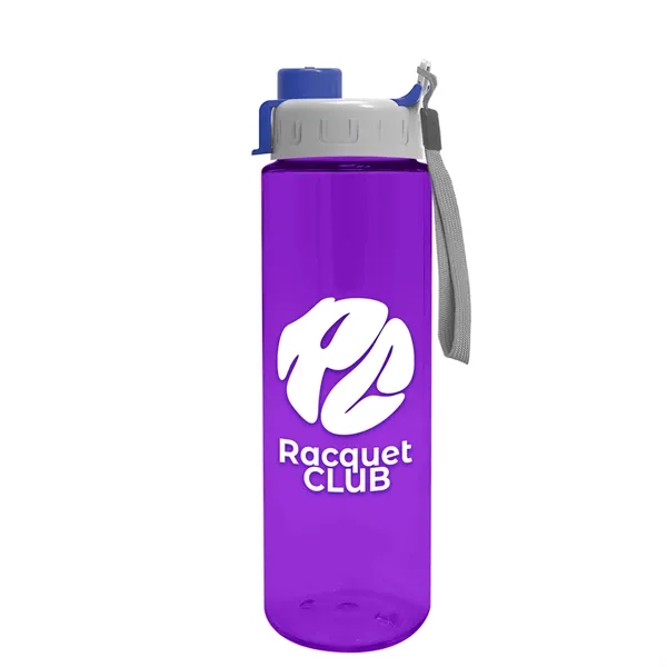 Freedom Bottle - 28 oz.Transparent Tritan™ Bottle with Quick Snap Lid... from ASI 40480 Koozie Group