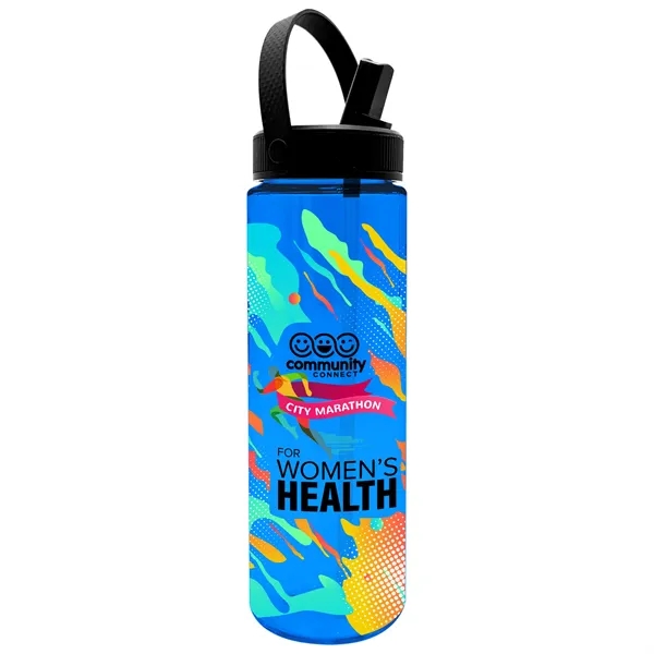 28 oz. Tritan™ Bottle with Flip Straw Swivel Handle Lid... from ASI 40480 Koozie Group