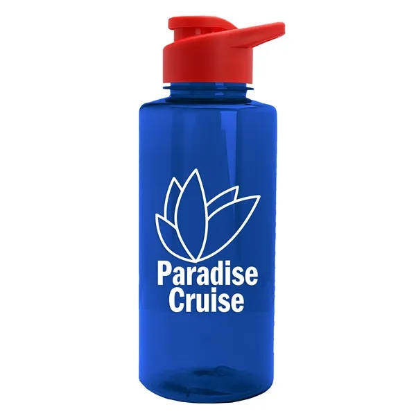 Mountaineer 36 oz. Sports Bottle with Drink-Thru Lid. Molded with food-safe,... from ASI 40480 Koozie Group