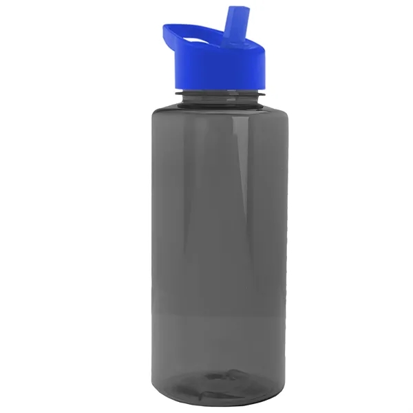 The Mountaineer 36 oz. Transparent Bottle with Flip Straw lid. ... from ASI 40480 Koozie Group