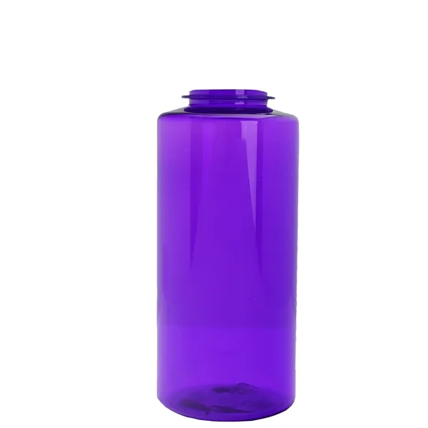 The Mountaineer 36 oz. Transparent Bottle with Flip Straw lid. ... from ASI 40480 Koozie Group