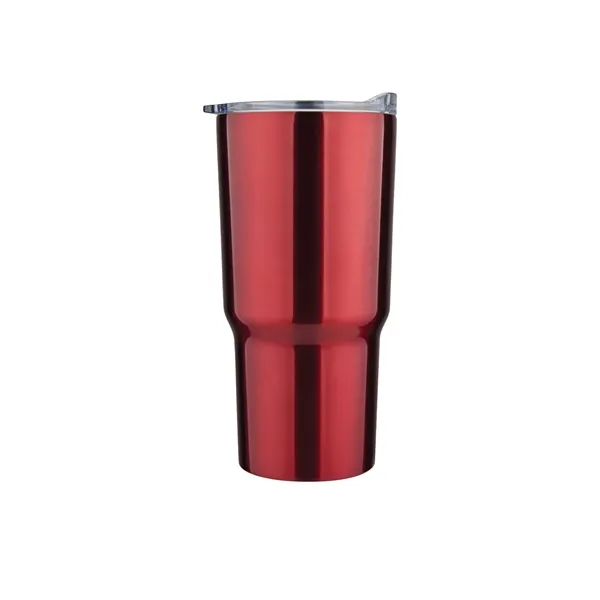 20 oz. stainless steel vacuum insulated travel tumbler offers sipping magic.... from ASI 38980 Bay State Specialty Co