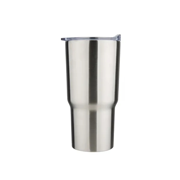 20 oz. stainless steel vacuum insulated travel tumbler offers sipping magic.... from ASI 38980 Bay State Specialty Co