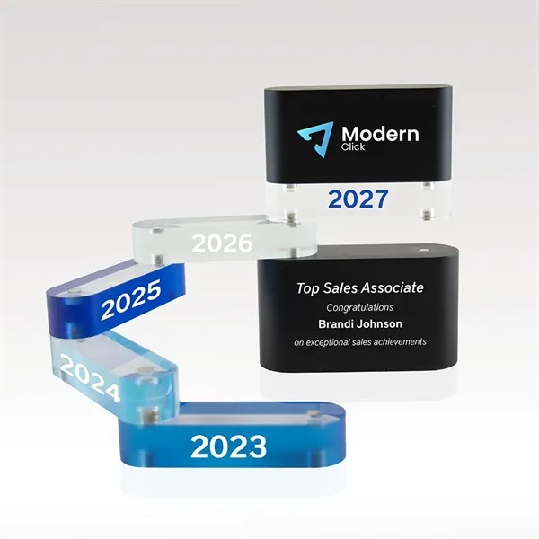 Celebrate achievements with the Buildable award-stackable, customizable, and designed for creative,... from ASI 93986 Visions/Awardcraft