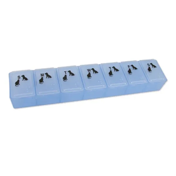 Provide special attention for your pet with this seven-compartment pill container.... from ASI 38980 Bay State Specialty Co