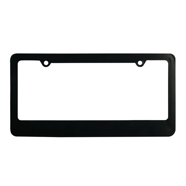 Automobile license plate frame has retaining clips to hold the plate... from ASI 40480 Koozie Group