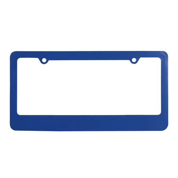 Automobile license plate frame has retaining clips to hold the plate... from ASI 40480 Koozie Group