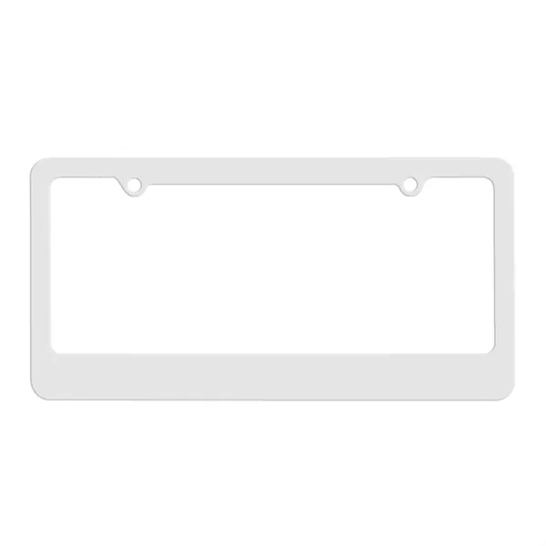 Automobile license plate frame has retaining clips to hold the plate... from ASI 40480 Koozie Group