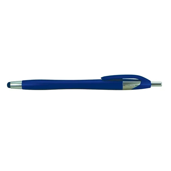 Mayflower bloom pen with stylus.... from ASI 38980 Bay State Specialty Co