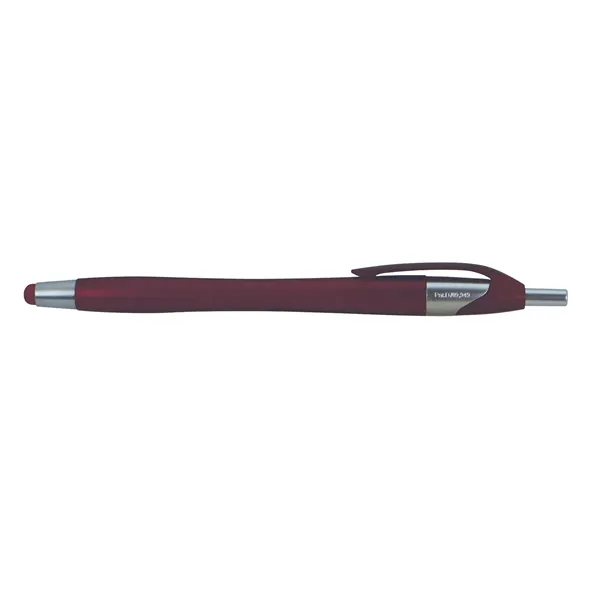 Mayflower bloom pen with stylus.... from ASI 38980 Bay State Specialty Co