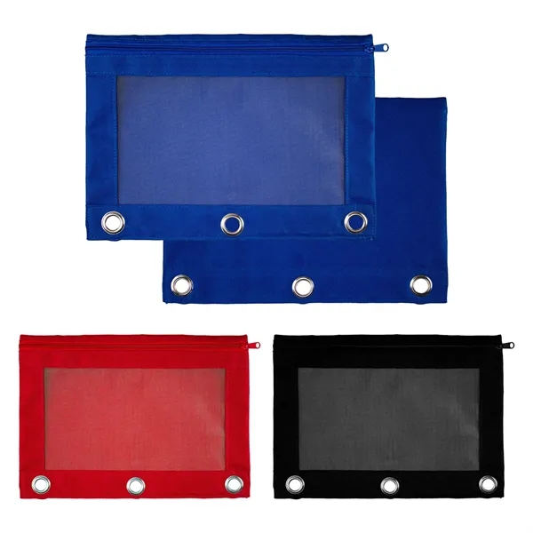 Recycled Mesh Binder Pouch... from ASI 30208 A P Specialties / AP Specialties