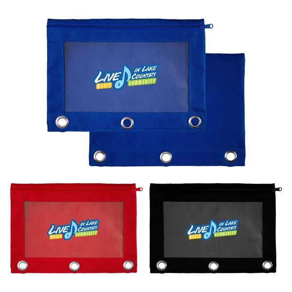 Recycled Mesh Binder Pouch... from ASI 30208 A P Specialties / AP Specialties