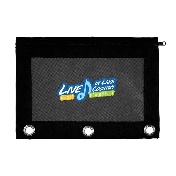 Recycled Mesh Binder Pouch... from ASI 30208 A P Specialties / AP Specialties