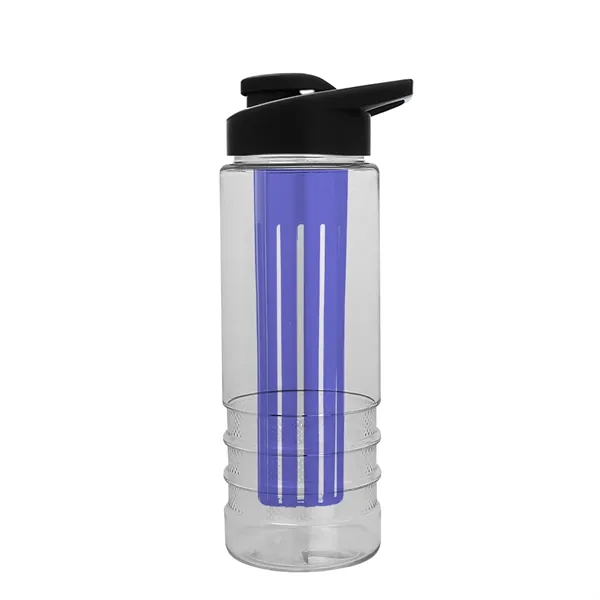 Salute Infuser - 24 oz. Bottle with Drink-Thru Lid... from ASI 40480 Koozie Group