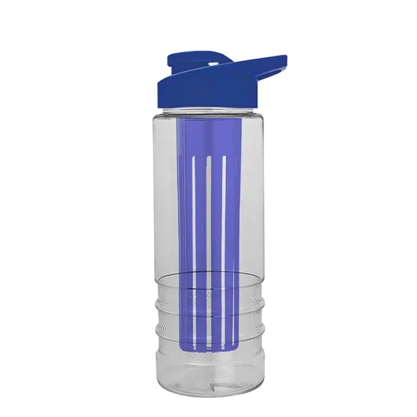 Salute Infuser - 24 oz. Bottle with Drink-Thru Lid... from ASI 40480 Koozie Group
