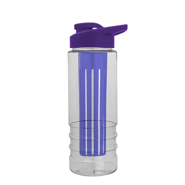 Salute Infuser - 24 oz. Bottle with Drink-Thru Lid... from ASI 40480 Koozie Group