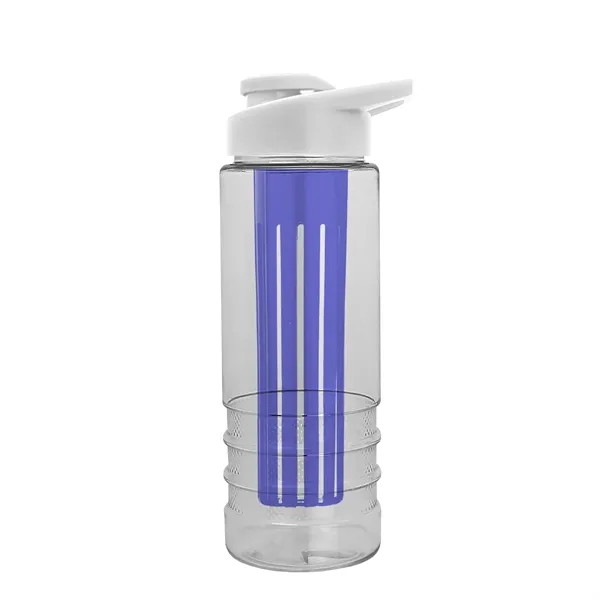 Salute Infuser - 24 oz. Bottle with Drink-Thru Lid... from ASI 40480 Koozie Group