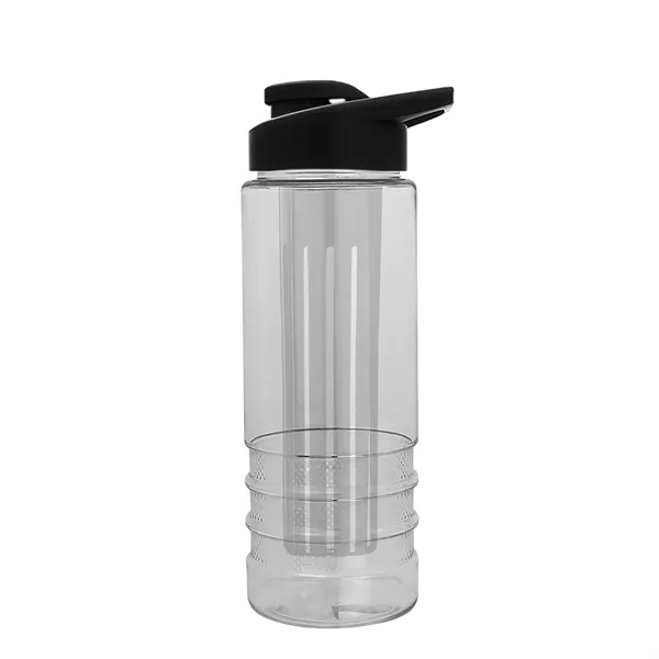 Salute Infuser - 24 oz. Bottle with Drink-Thru Lid... from ASI 40480 Koozie Group