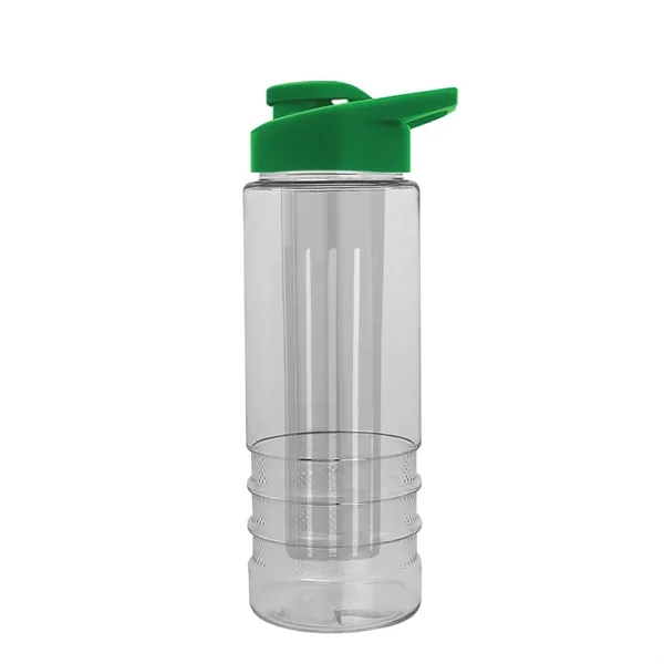 Salute Infuser - 24 oz. Bottle with Drink-Thru Lid... from ASI 40480 Koozie Group