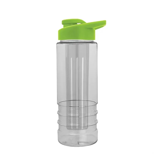 Salute Infuser - 24 oz. Bottle with Drink-Thru Lid... from ASI 40480 Koozie Group