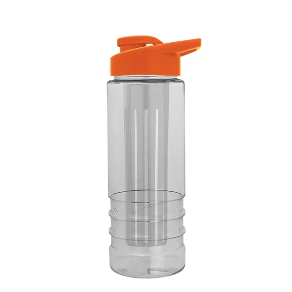 Salute Infuser - 24 oz. Bottle with Drink-Thru Lid... from ASI 40480 Koozie Group