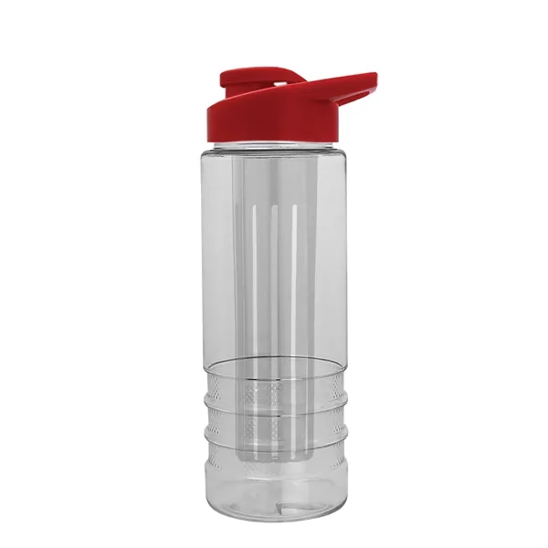 Salute Infuser - 24 oz. Bottle with Drink-Thru Lid... from ASI 40480 Koozie Group
