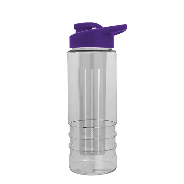 Salute Infuser - 24 oz. Bottle with Drink-Thru Lid... from ASI 40480 Koozie Group