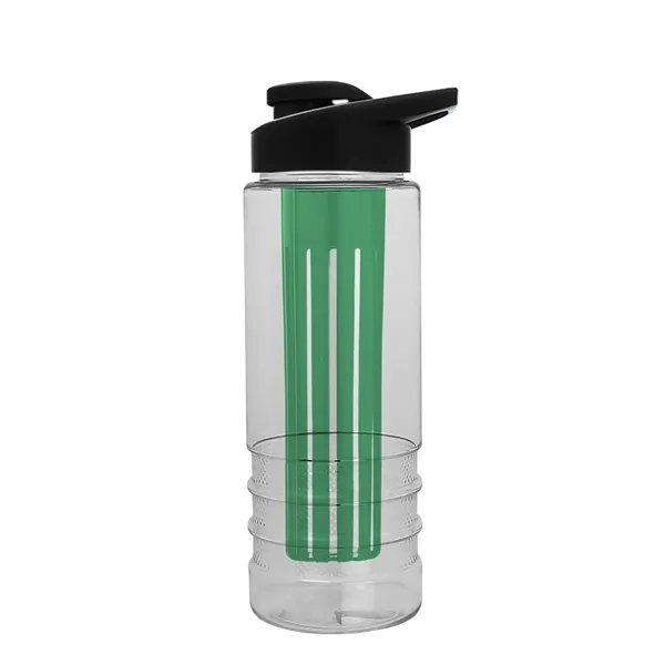 Salute Infuser - 24 oz. Bottle with Drink-Thru Lid... from ASI 40480 Koozie Group