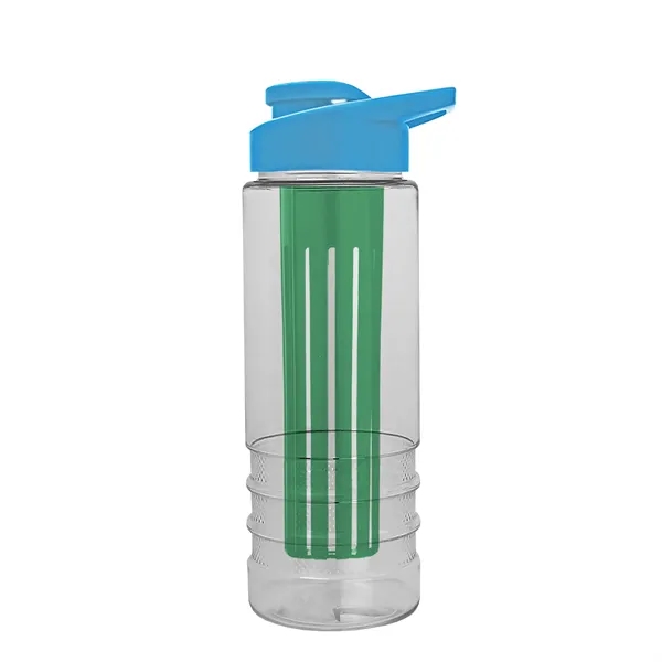 Salute Infuser - 24 oz. Bottle with Drink-Thru Lid... from ASI 40480 Koozie Group