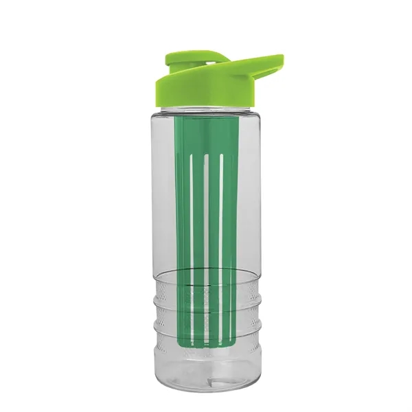 Salute Infuser - 24 oz. Bottle with Drink-Thru Lid... from ASI 40480 Koozie Group