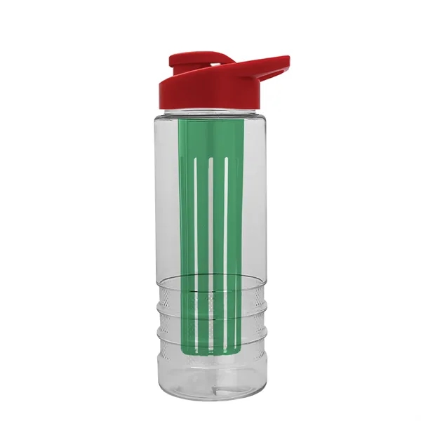 Salute Infuser - 24 oz. Bottle with Drink-Thru Lid... from ASI 40480 Koozie Group