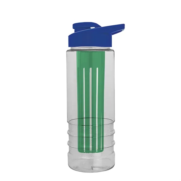 Salute Infuser - 24 oz. Bottle with Drink-Thru Lid... from ASI 40480 Koozie Group