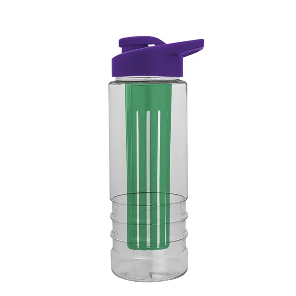 Salute Infuser - 24 oz. Bottle with Drink-Thru Lid... from ASI 40480 Koozie Group