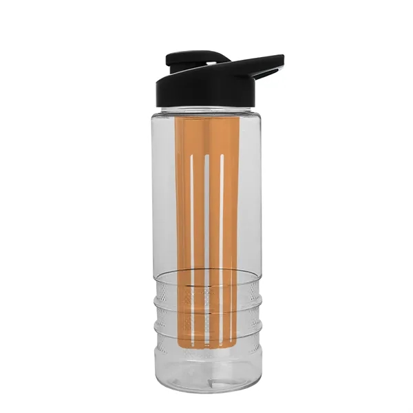 Salute Infuser - 24 oz. Bottle with Drink-Thru Lid... from ASI 40480 Koozie Group