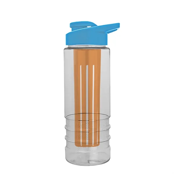Salute Infuser - 24 oz. Bottle with Drink-Thru Lid... from ASI 40480 Koozie Group
