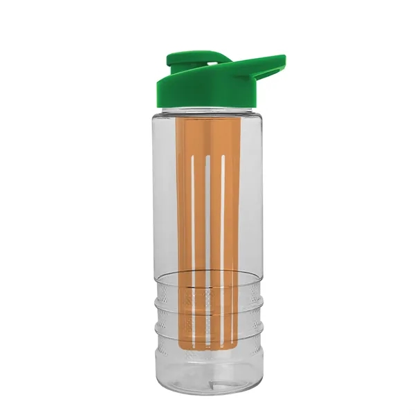Salute Infuser - 24 oz. Bottle with Drink-Thru Lid... from ASI 40480 Koozie Group
