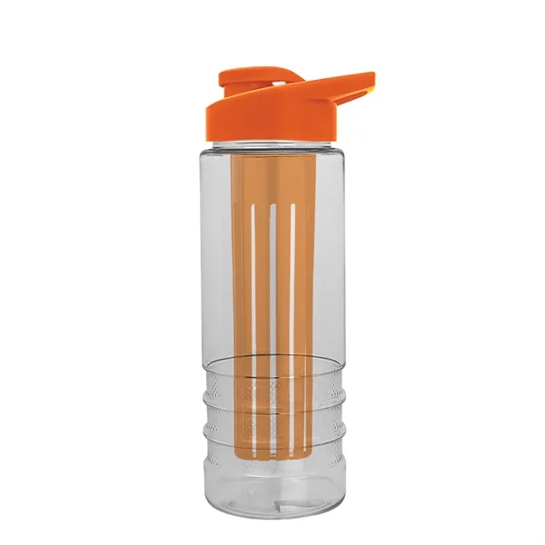 Salute Infuser - 24 oz. Bottle with Drink-Thru Lid... from ASI 40480 Koozie Group