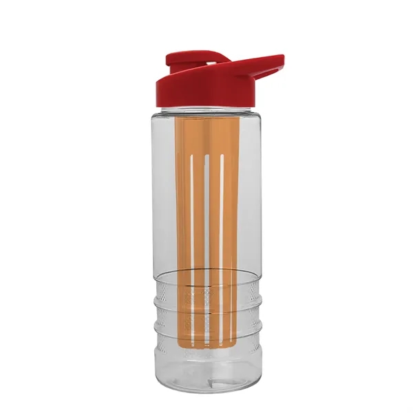Salute Infuser - 24 oz. Bottle with Drink-Thru Lid... from ASI 40480 Koozie Group