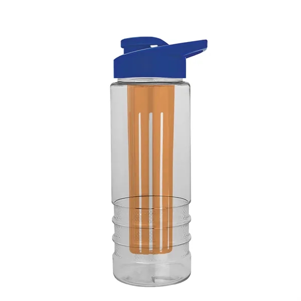 Salute Infuser - 24 oz. Bottle with Drink-Thru Lid... from ASI 40480 Koozie Group
