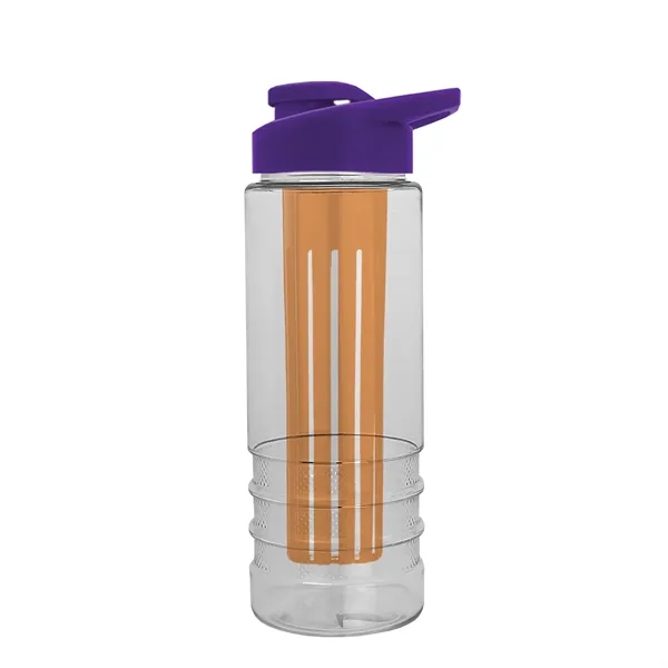 Salute Infuser - 24 oz. Bottle with Drink-Thru Lid... from ASI 40480 Koozie Group