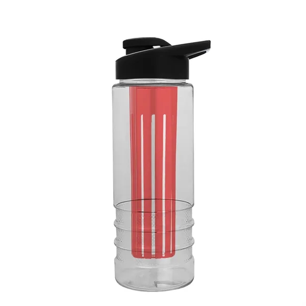 Salute Infuser - 24 oz. Bottle with Drink-Thru Lid... from ASI 40480 Koozie Group