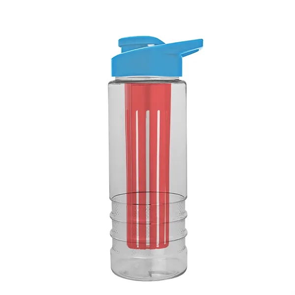 Salute Infuser - 24 oz. Bottle with Drink-Thru Lid... from ASI 40480 Koozie Group