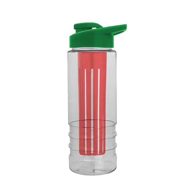 Salute Infuser - 24 oz. Bottle with Drink-Thru Lid... from ASI 40480 Koozie Group