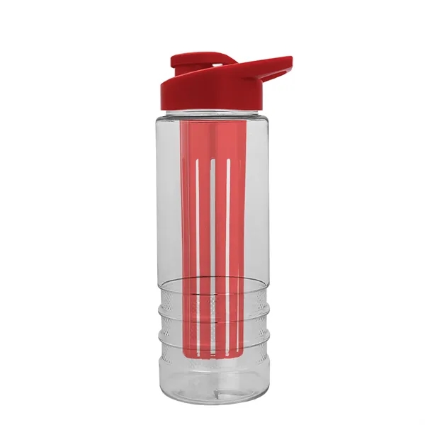 Salute Infuser - 24 oz. Bottle with Drink-Thru Lid... from ASI 40480 Koozie Group