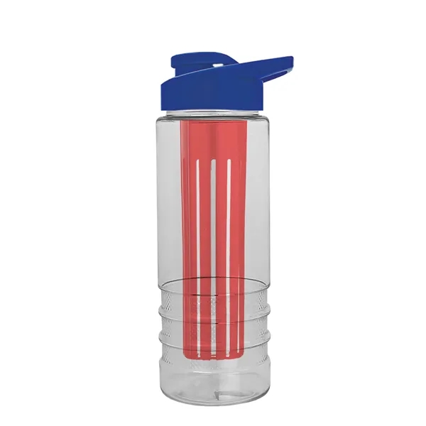 Salute Infuser - 24 oz. Bottle with Drink-Thru Lid... from ASI 40480 Koozie Group