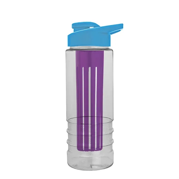 Salute Infuser - 24 oz. Bottle with Drink-Thru Lid... from ASI 40480 Koozie Group