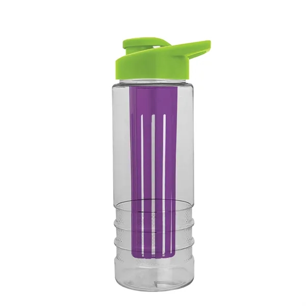 Salute Infuser - 24 oz. Bottle with Drink-Thru Lid... from ASI 40480 Koozie Group